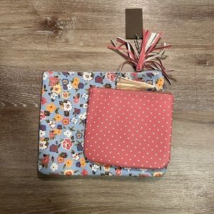 NWT Matilda Jane Zipper Pouch Set